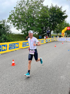 Michael Eham auf der Laufstrecke des Challenge St. Pölten 2024